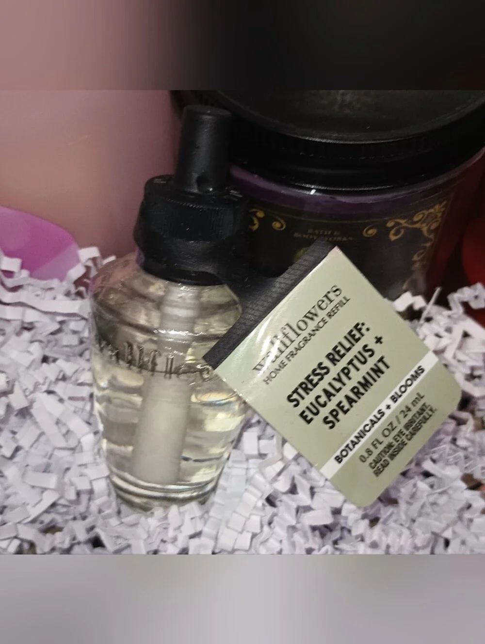 BATH AND BODY WORKS STRESS RELIEF EUCALYPTUS & SPEARMINT WALLFLOWER REFILL